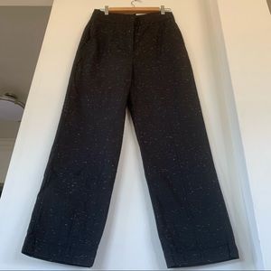 REBECCA TAYLOR NEW Black heather trousers